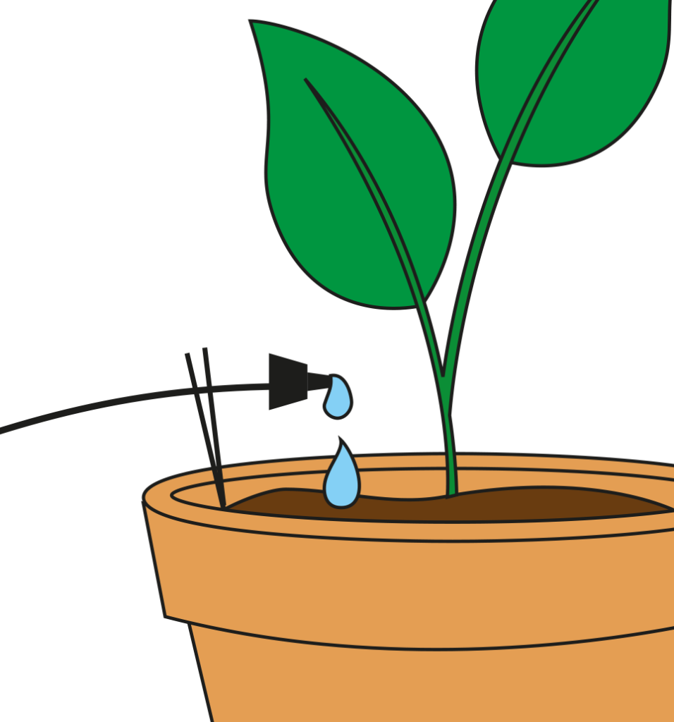 Automatiskt droppbevattningssystem från GreenLine. EADS droppbevattningssystem vattnar åt dig i krukor, rabatter, växthus och hela din trädgård,. Läs mer här www.greenline.eu 
